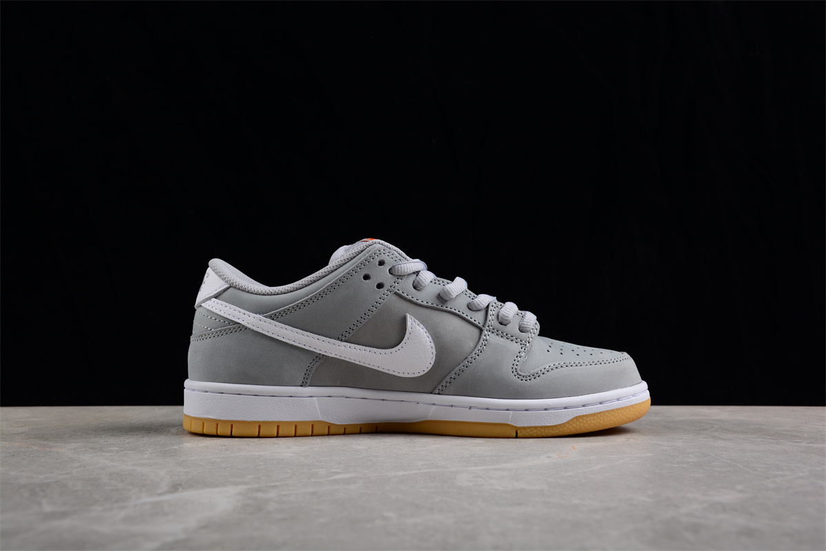 Nike SB Dunk Low Pro ISO Orange Label Wolf Grey Gum