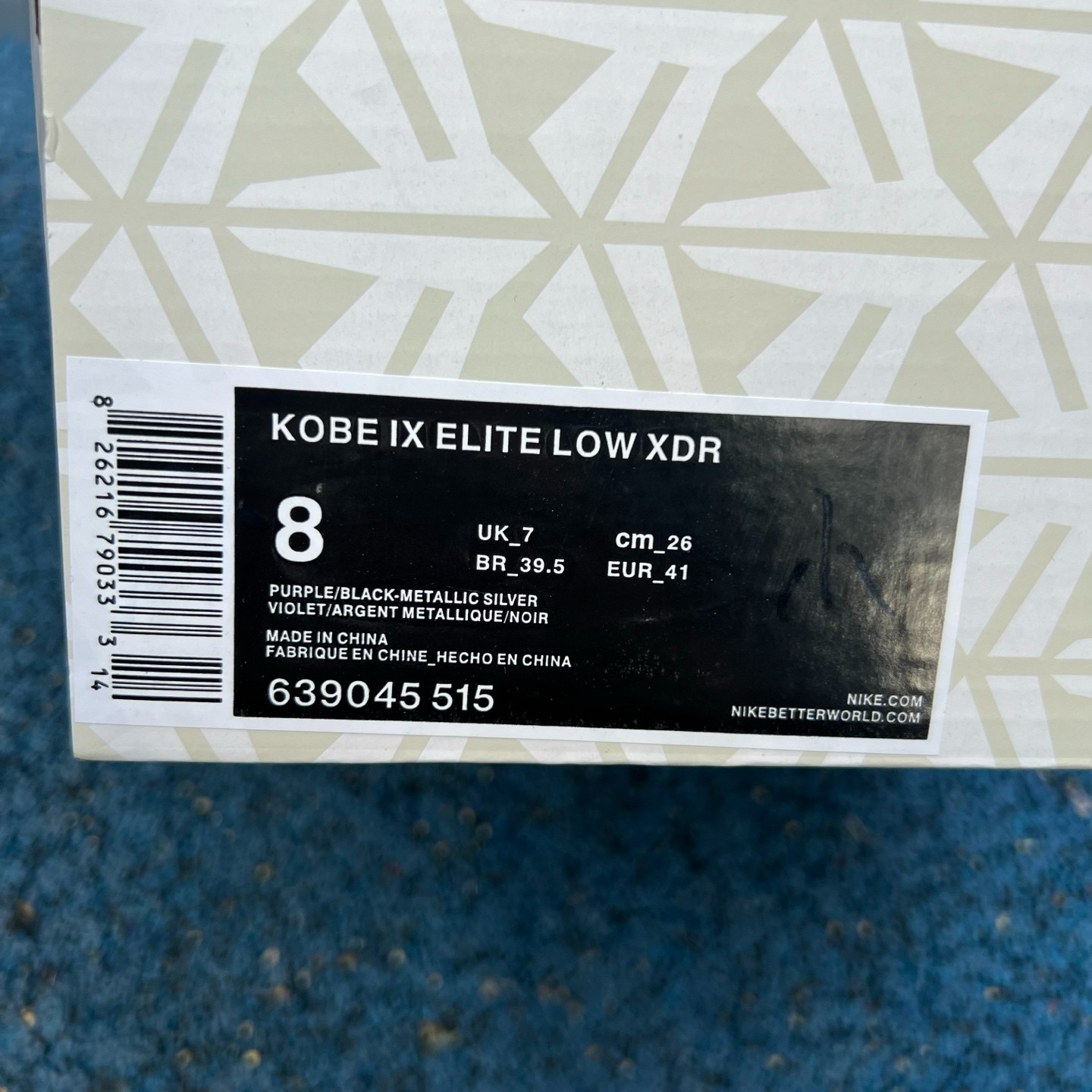 Nike Kobe 9 Elite Low Protro “Moonwalker”