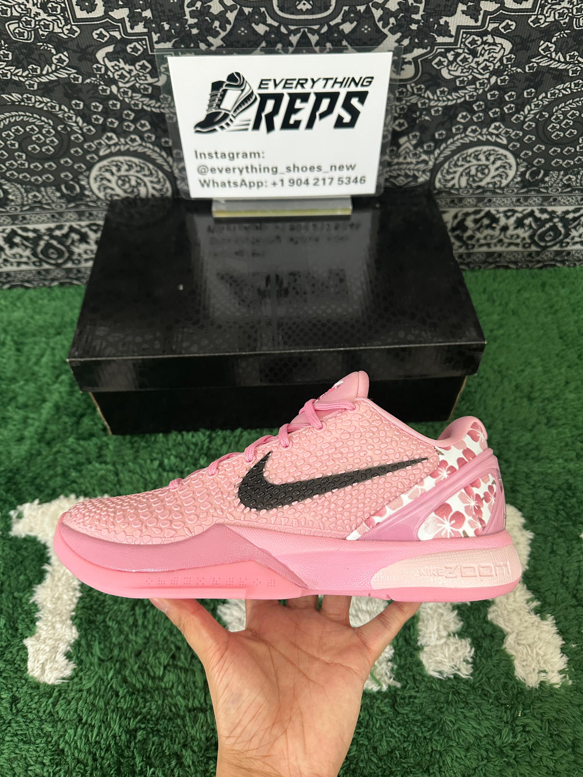 Nike Kobe 6 Protro “Cherry Blossom Grinch”