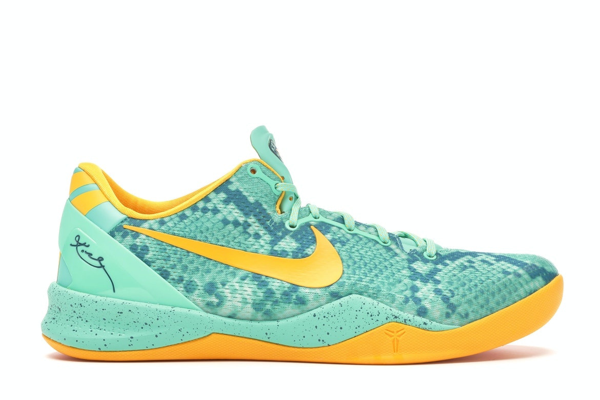 Nike Kobe 8 System Green Glow Laser Orange