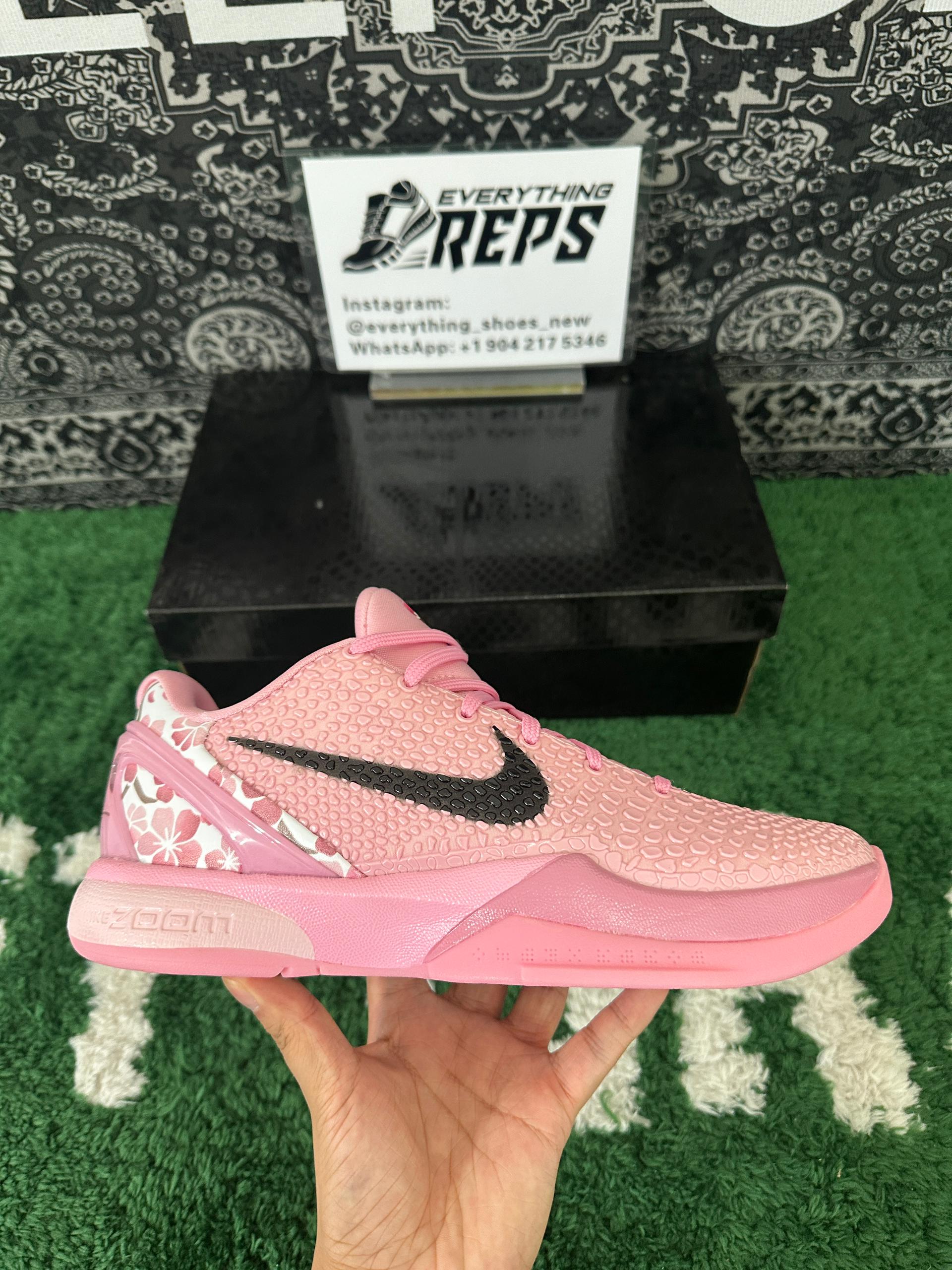 Nike Kobe 6 Protro “Cherry Blossom Grinch”