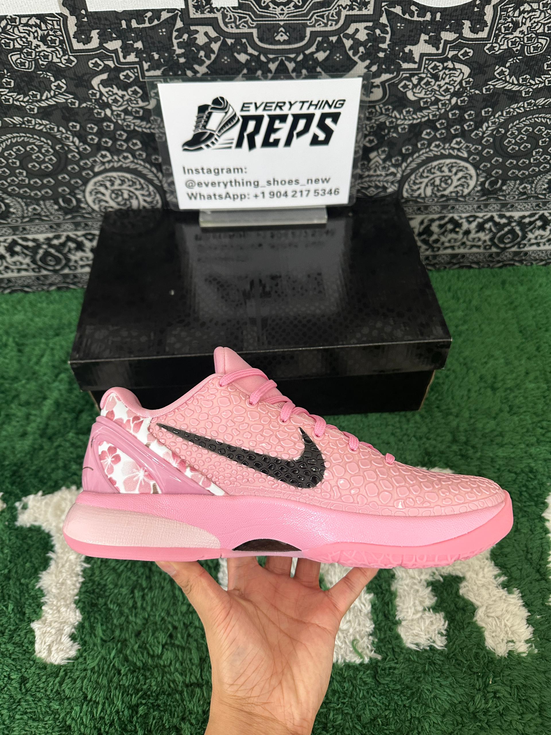 Nike Kobe 6 Protro “Cherry Blossom Grinch”