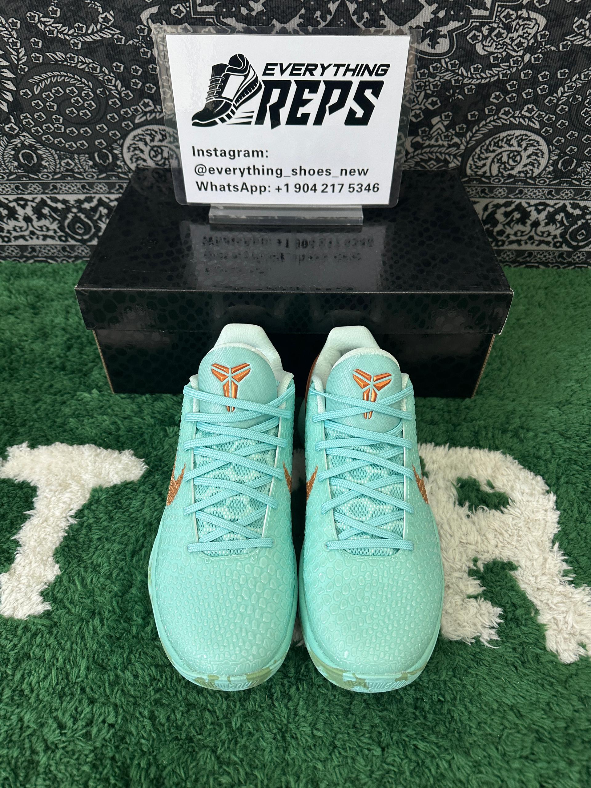 Jalen Brunson s Nike Kobe 6 Protro Statue of Liberty PE