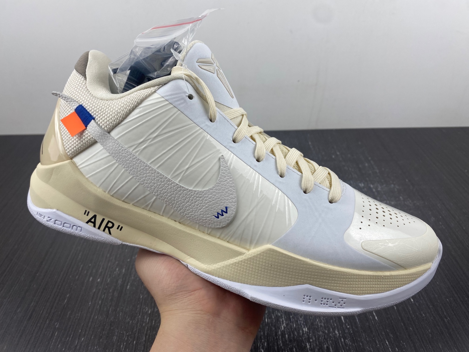 Off-White x Nike Kobe 5 Protro Custom White