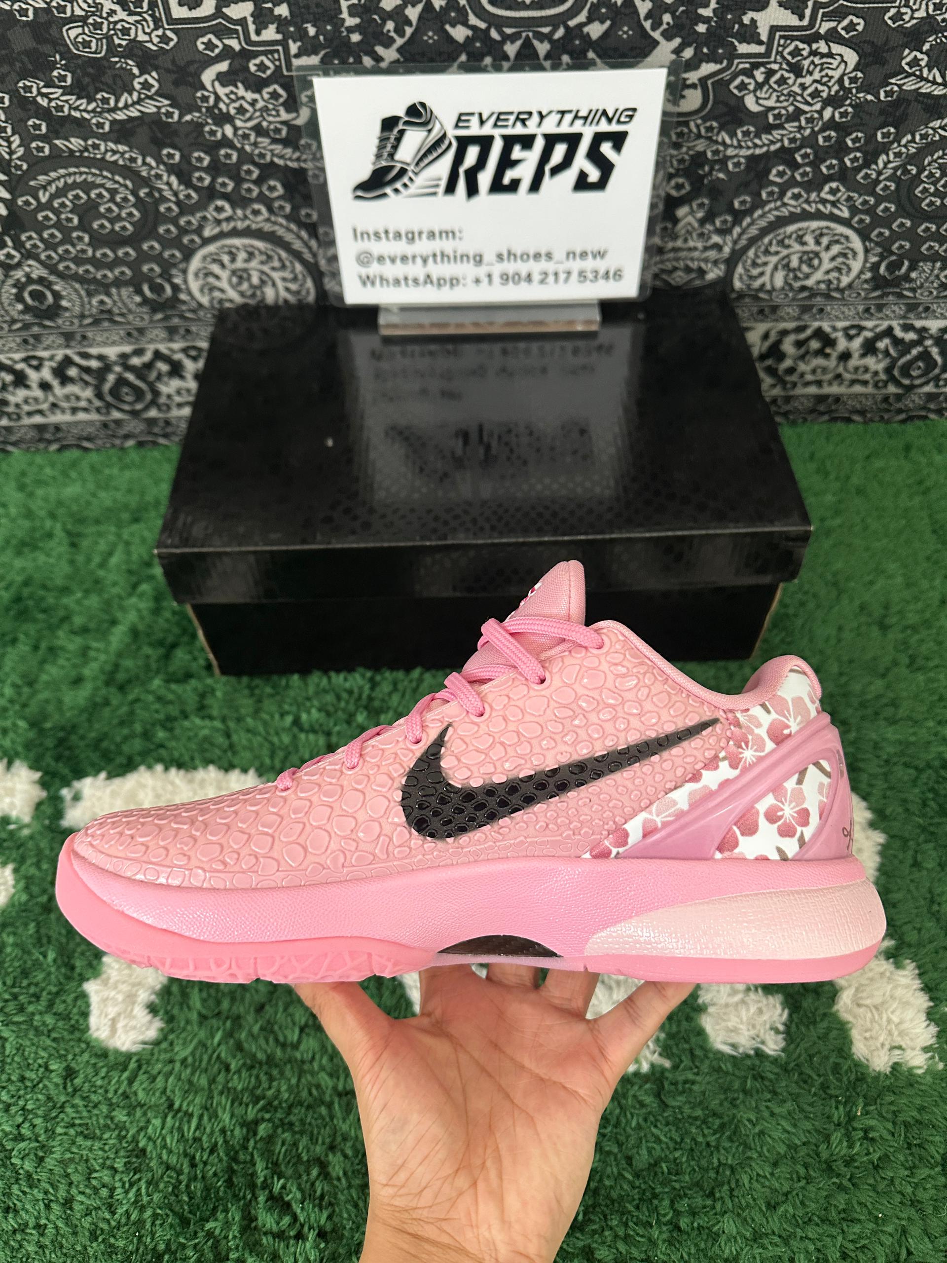 Nike Kobe 6 Protro “Cherry Blossom Grinch”