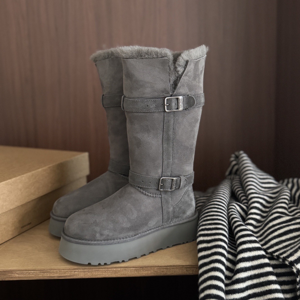 UGG Women's Wool Snow Boots