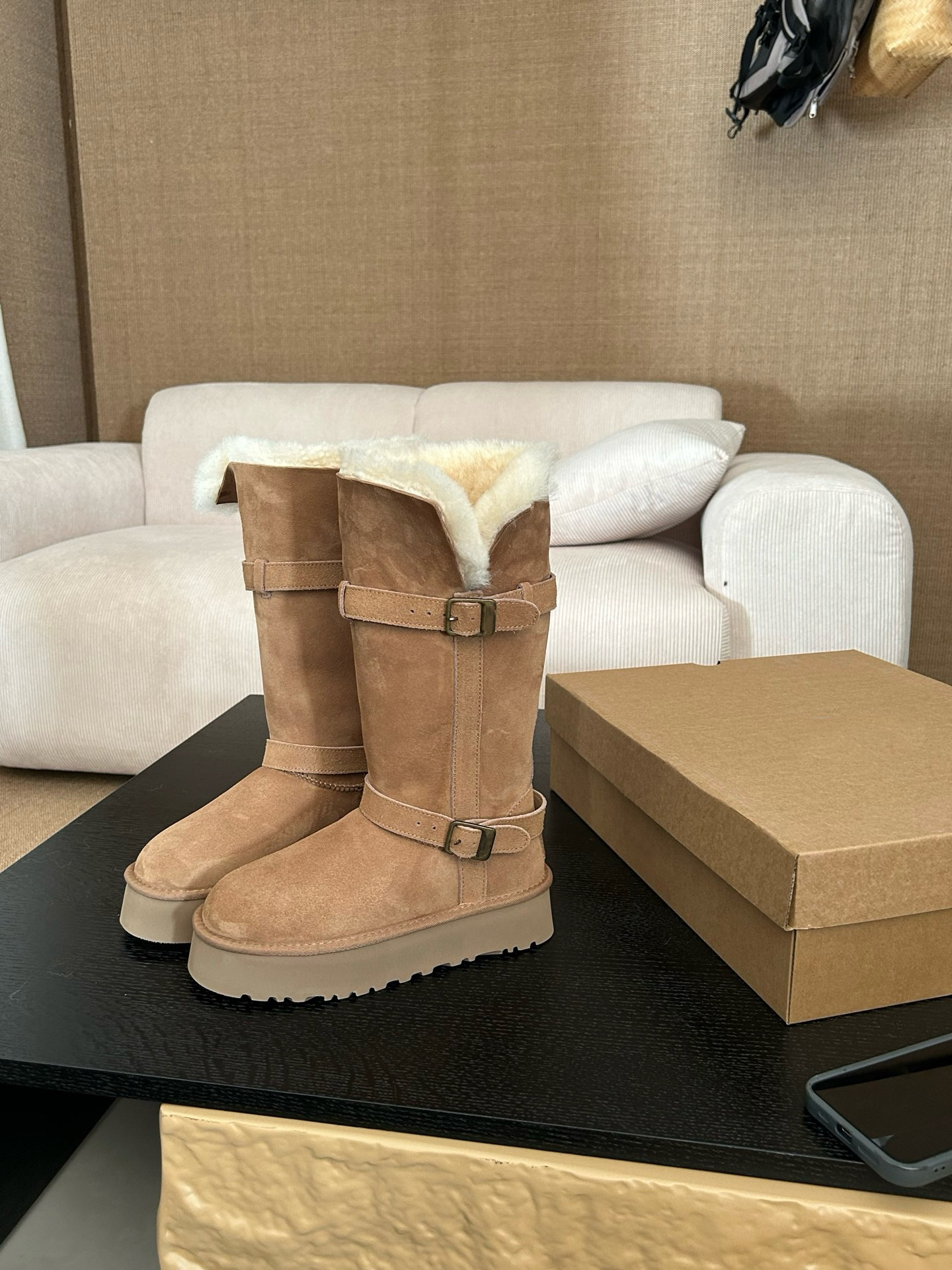 UGG Women's Wool Snow Boots