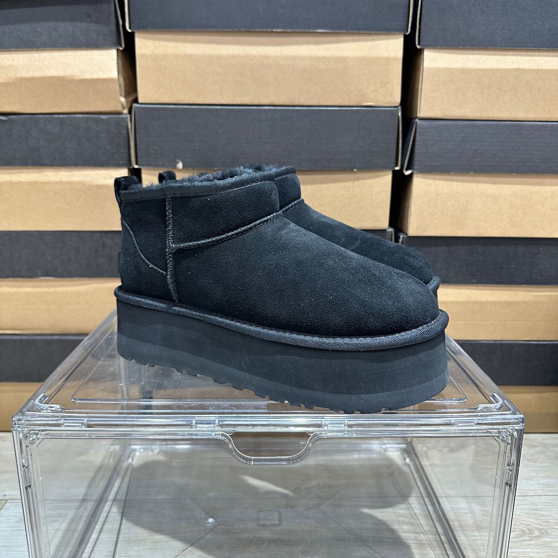 UGG Snow Boots Low-Cut Wool Boots