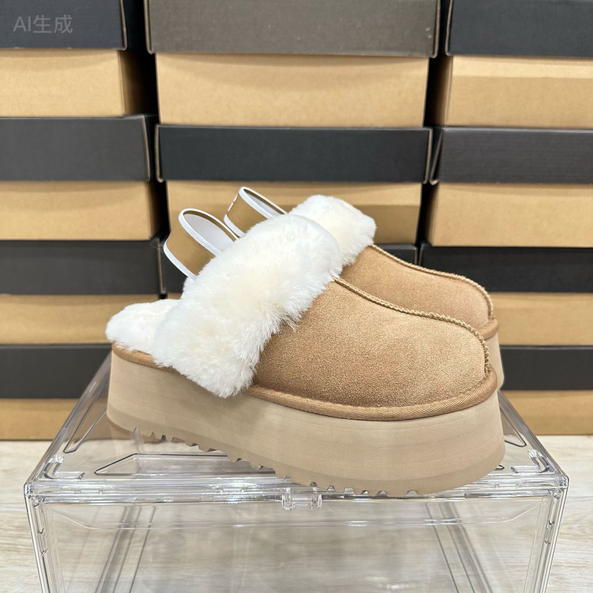 UGG Women's  Warm Qiansongyi Slippers