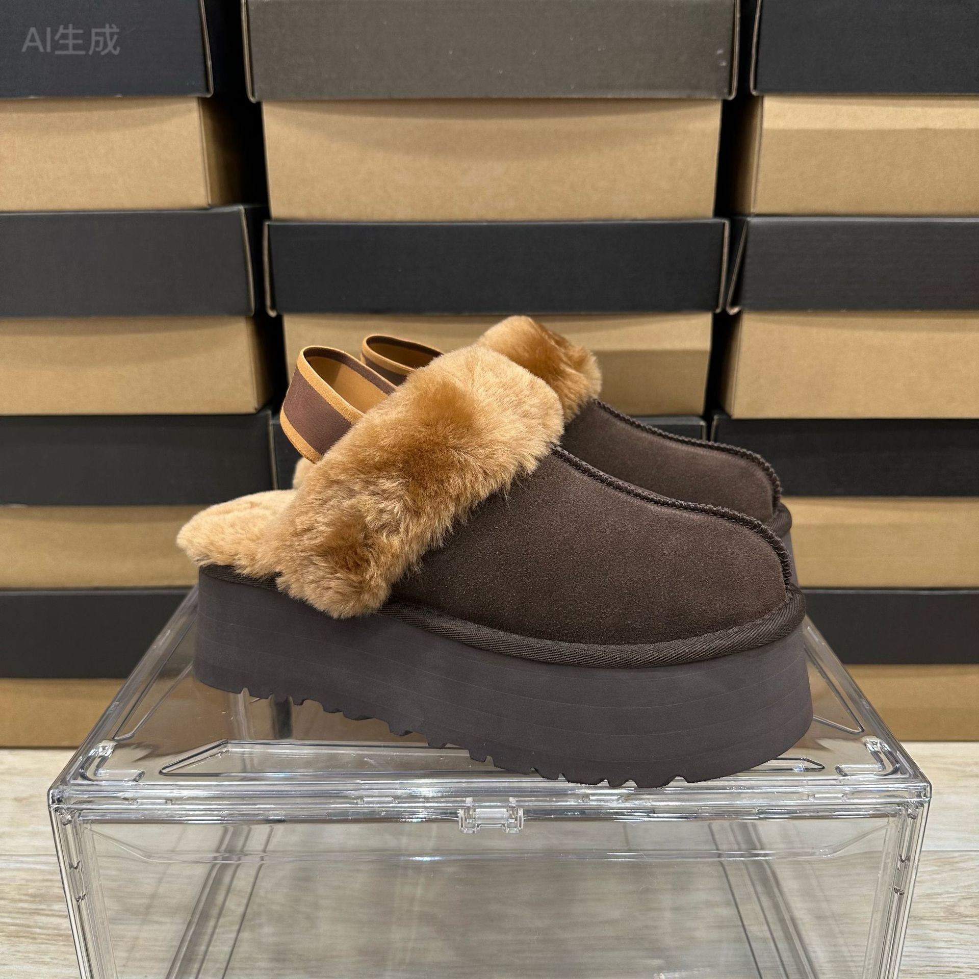 UGG Women's  Warm Qiansongyi Slippers