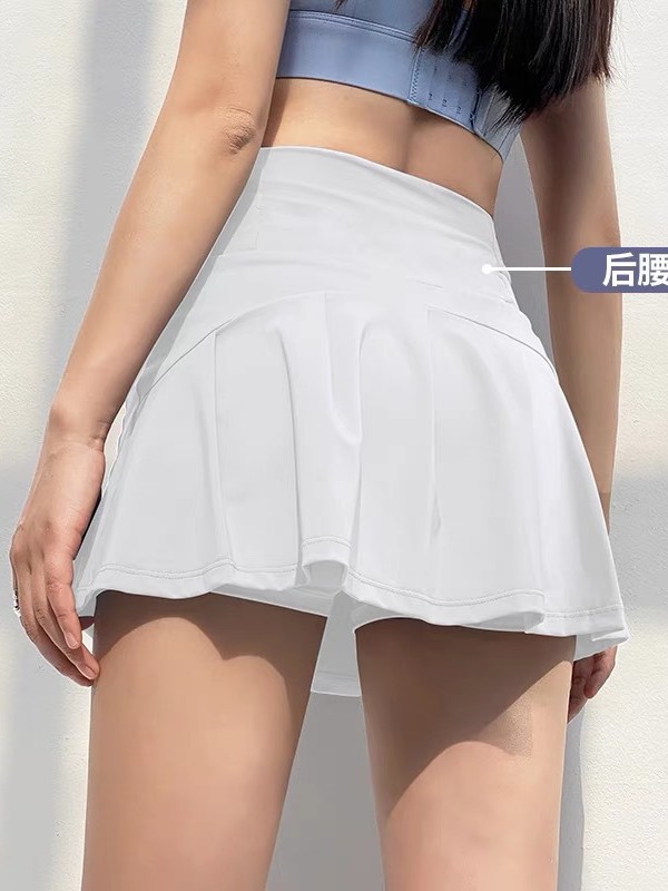 Lulu Varsity High-Rise Pleated Tennis Skirt