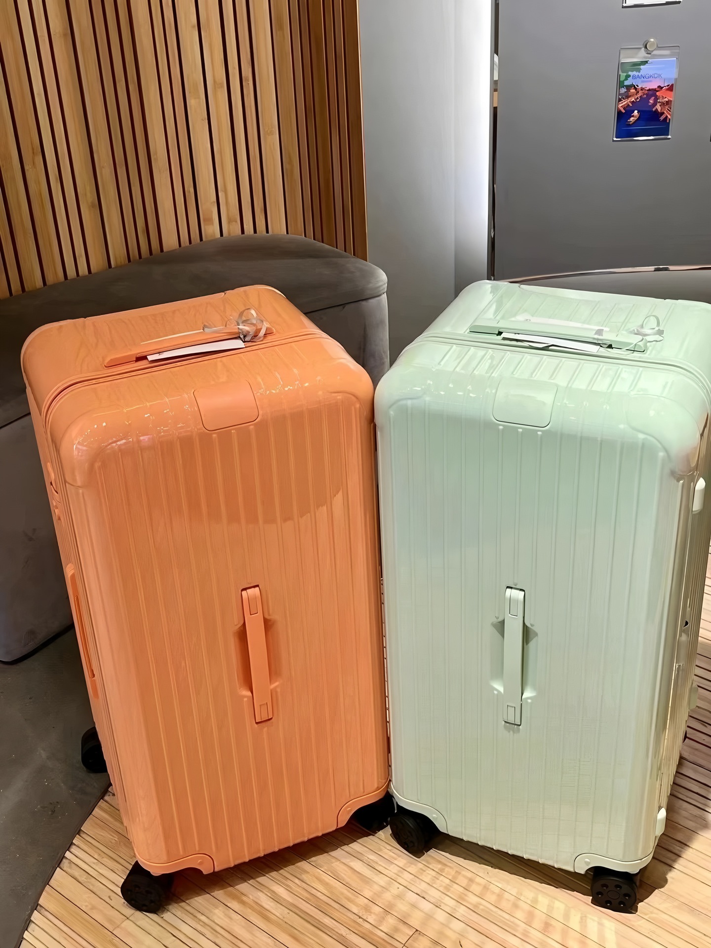 21-inch Carry-on Luggage Essential Series RIM, Checked Luggage, Travel Luggage, Trunk Trolley Case