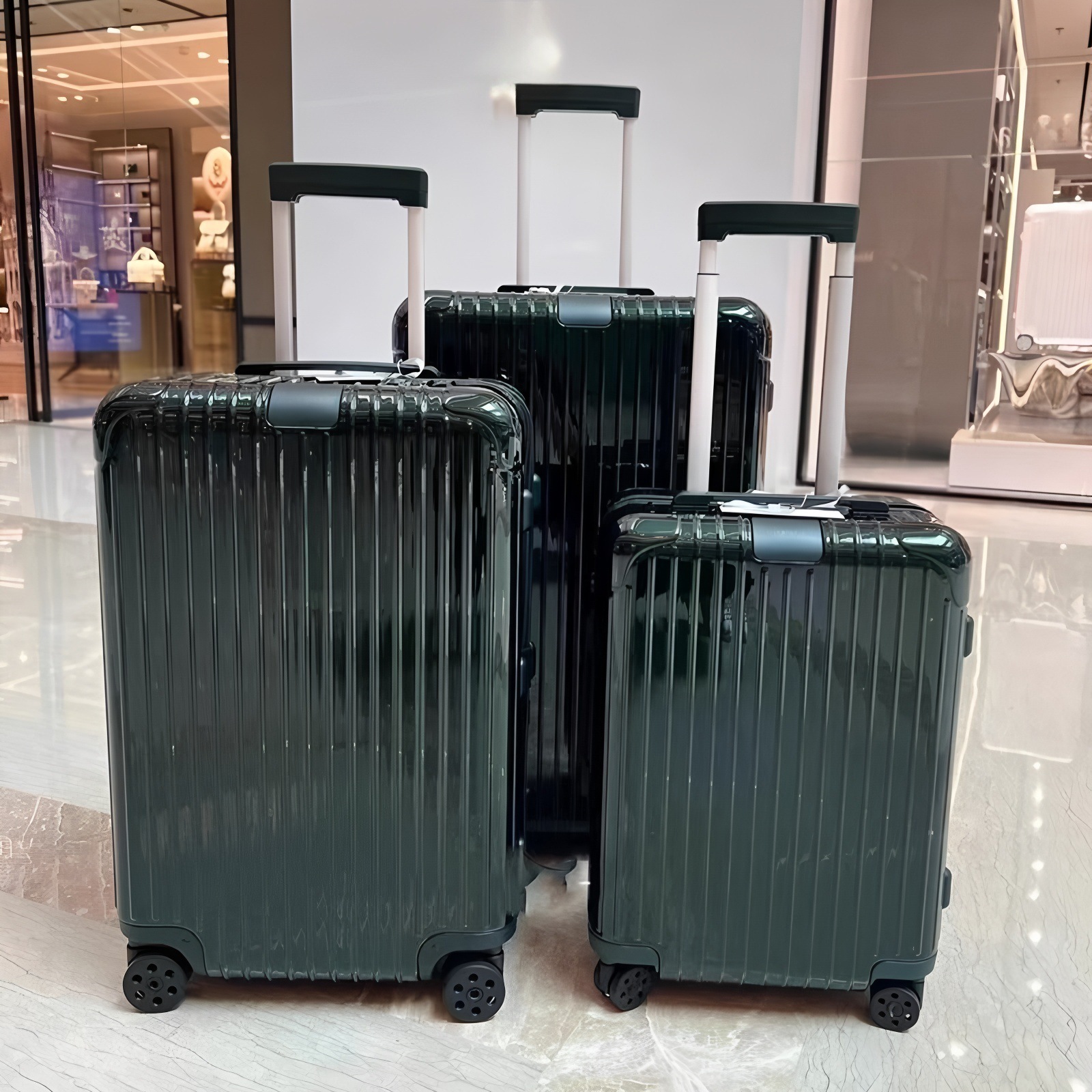 21-inch Carry-on Luggage Essential Series RIM, Checked Luggage, Travel Luggage, Trunk Trolley Case