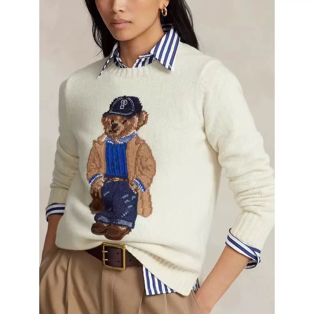 Ralph Lauren Polo Bear Wool-Cashmere Blend