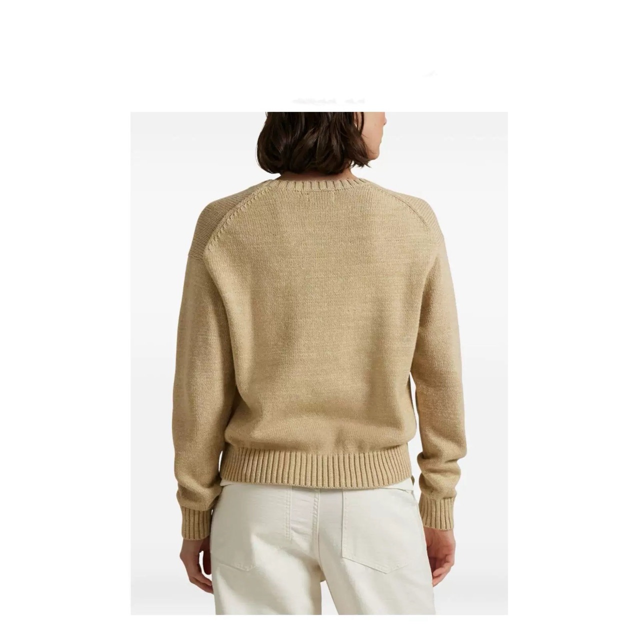 Ralph Lauren Polo Bear Cotton Crewneck Sweater