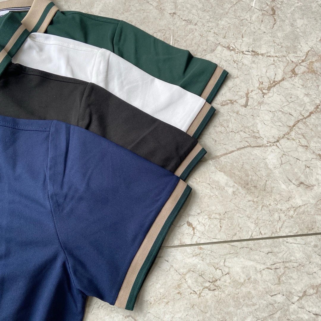 Lacoste Men's Contrast Collar Piqué Polo Shirt Collection