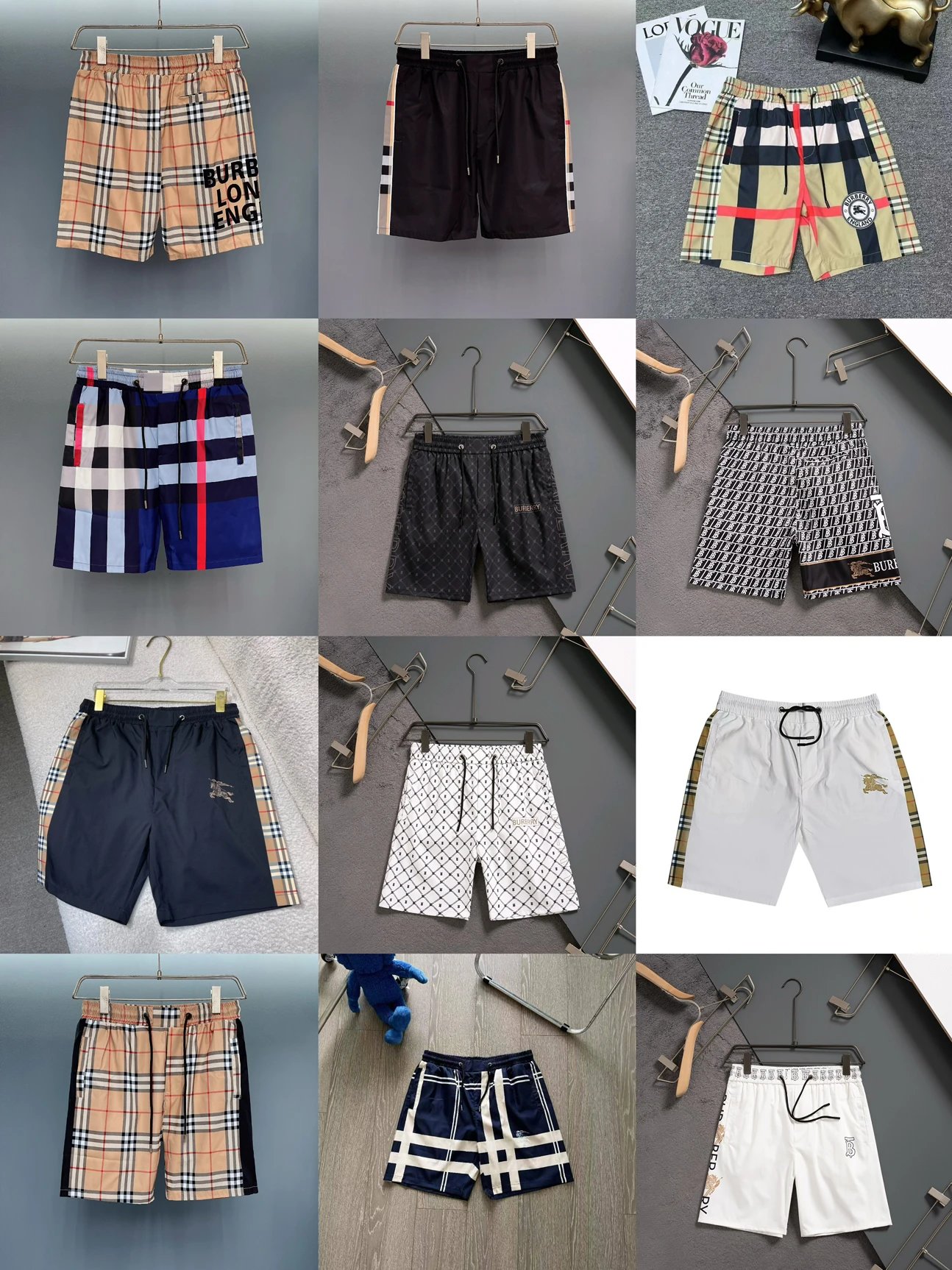 Burberry Men's Shorts Collection