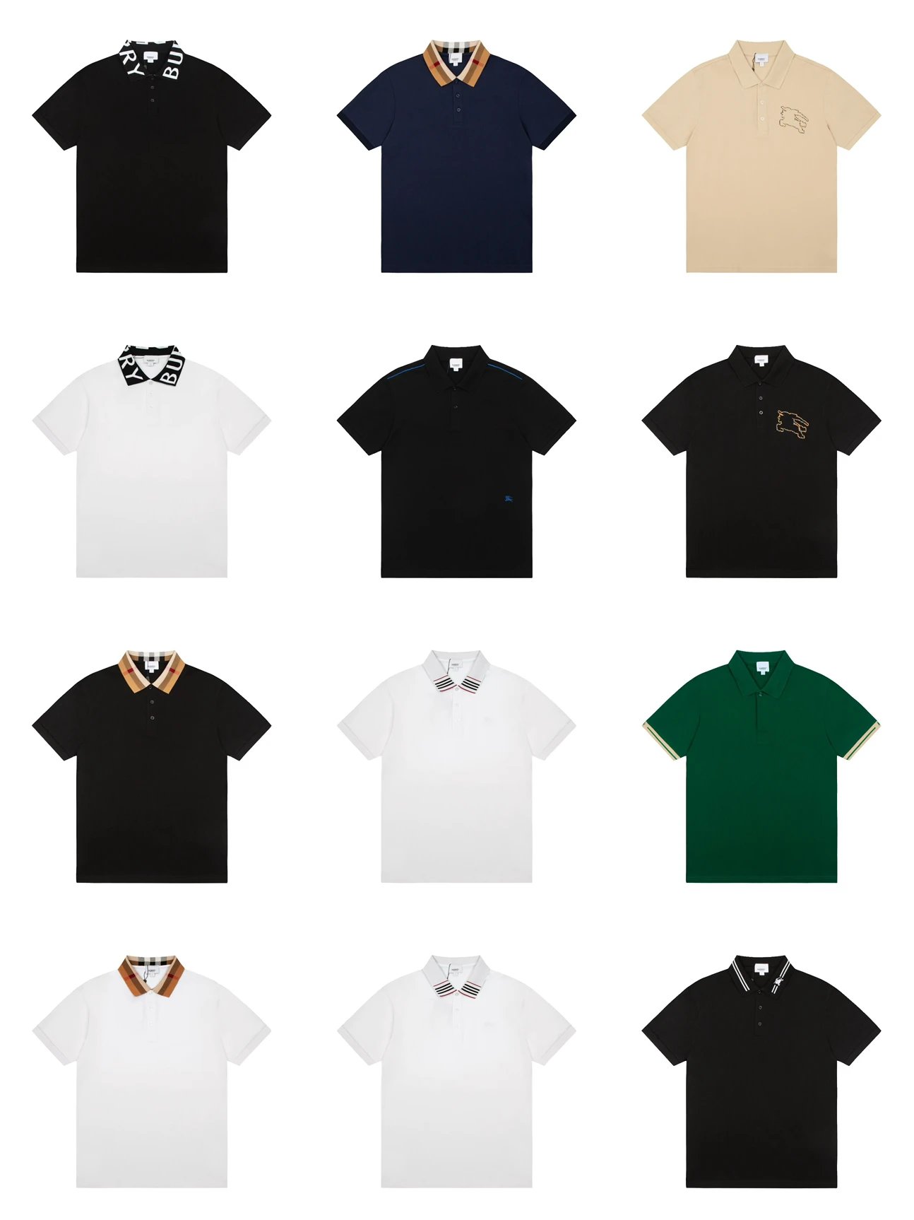 Burberry Men's Polo Shirt Collection