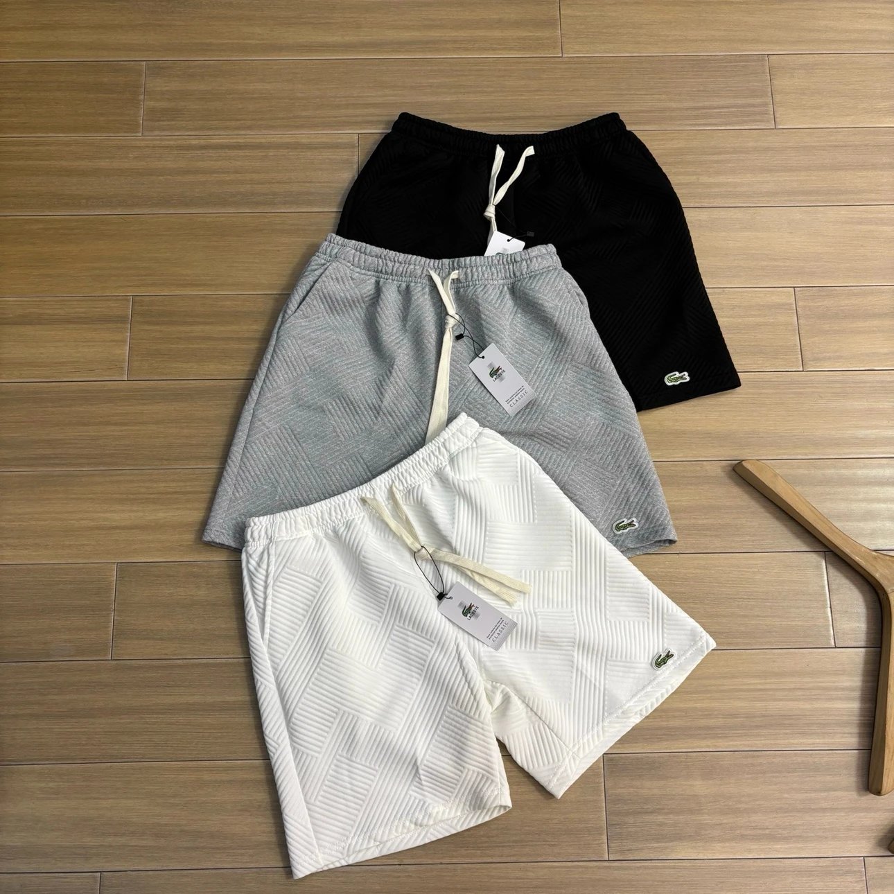 Lacoste Men's Textured Knit Shorts