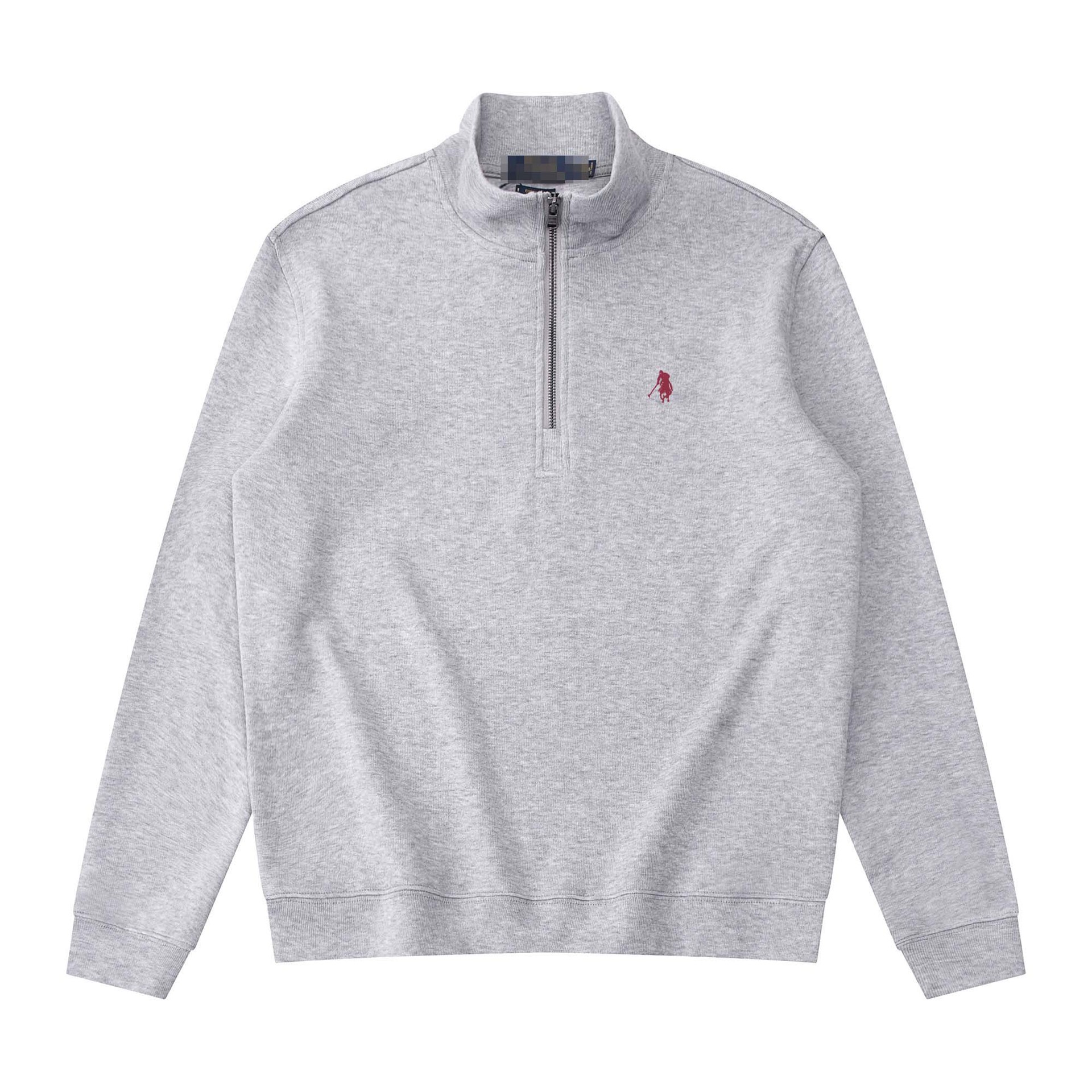 Ralph Lauren Double-Knit Full-Zip Mockneck Jacket