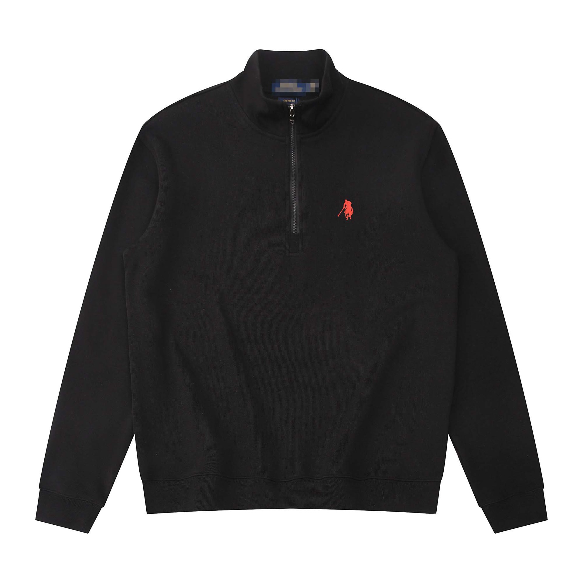 Ralph Lauren Double-Knit Full-Zip Mockneck Jacket