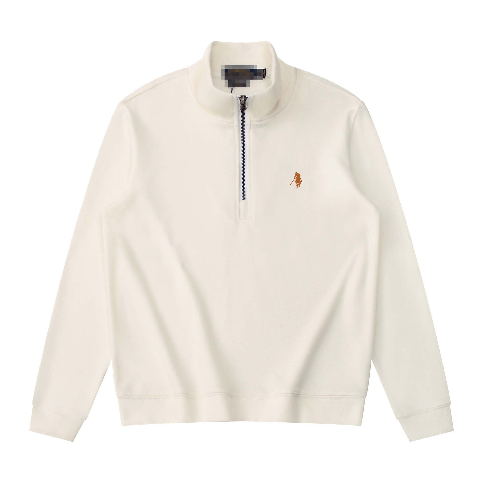 Ralph Lauren Double-Knit Full-Zip Mockneck Jacket