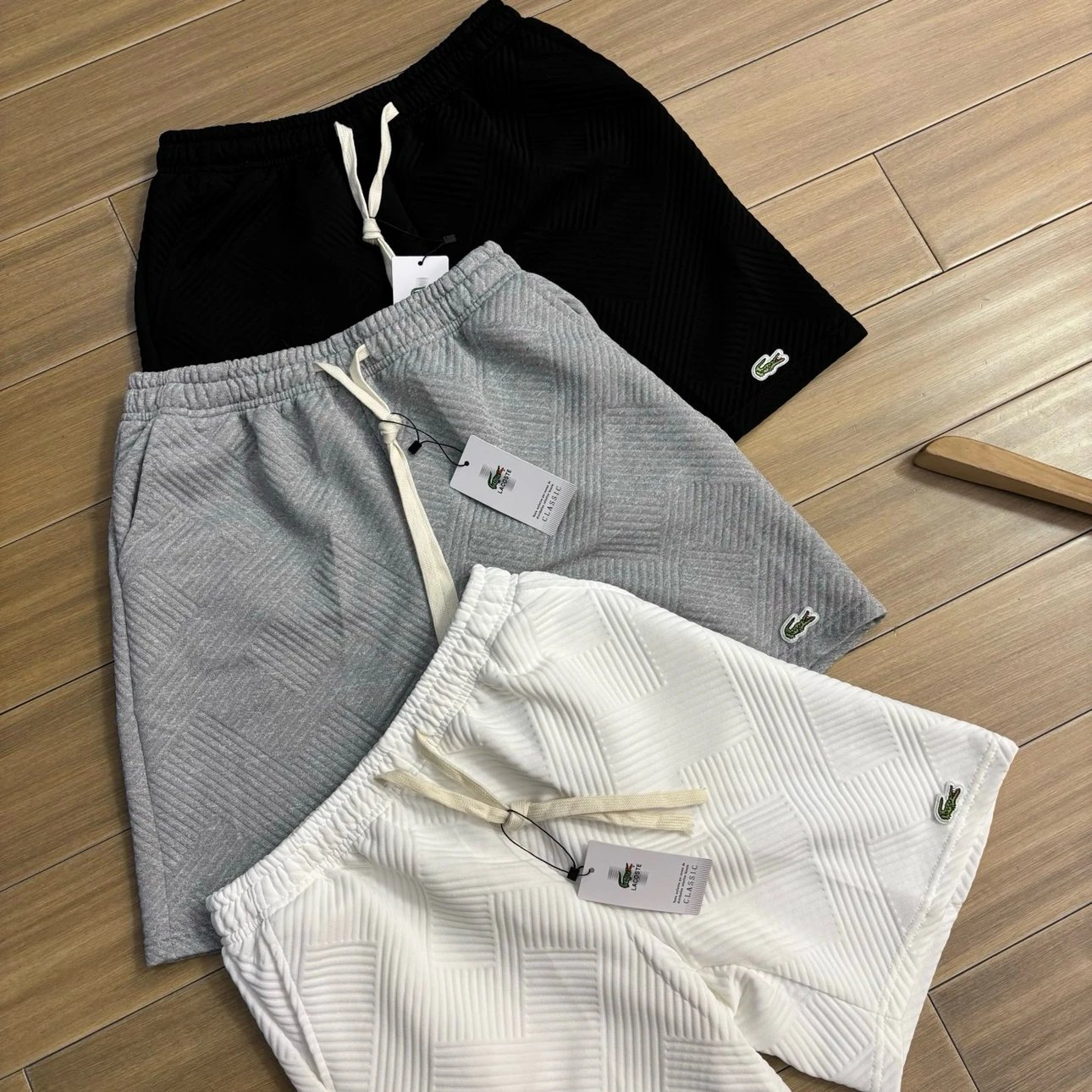 Lacoste Men's Textured Knit Shorts