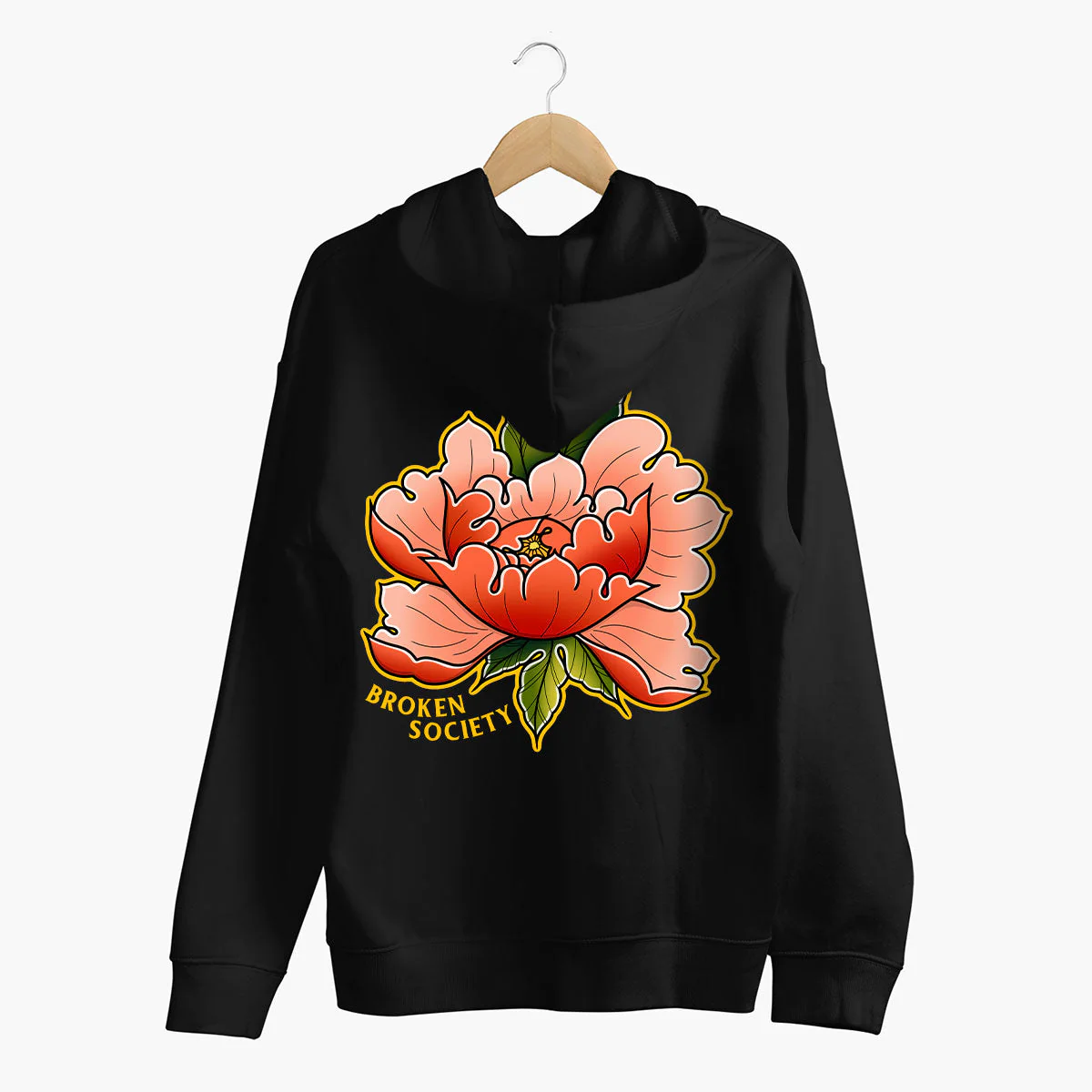 Peony In Bloom II Kapuzenpullover (Unisex)