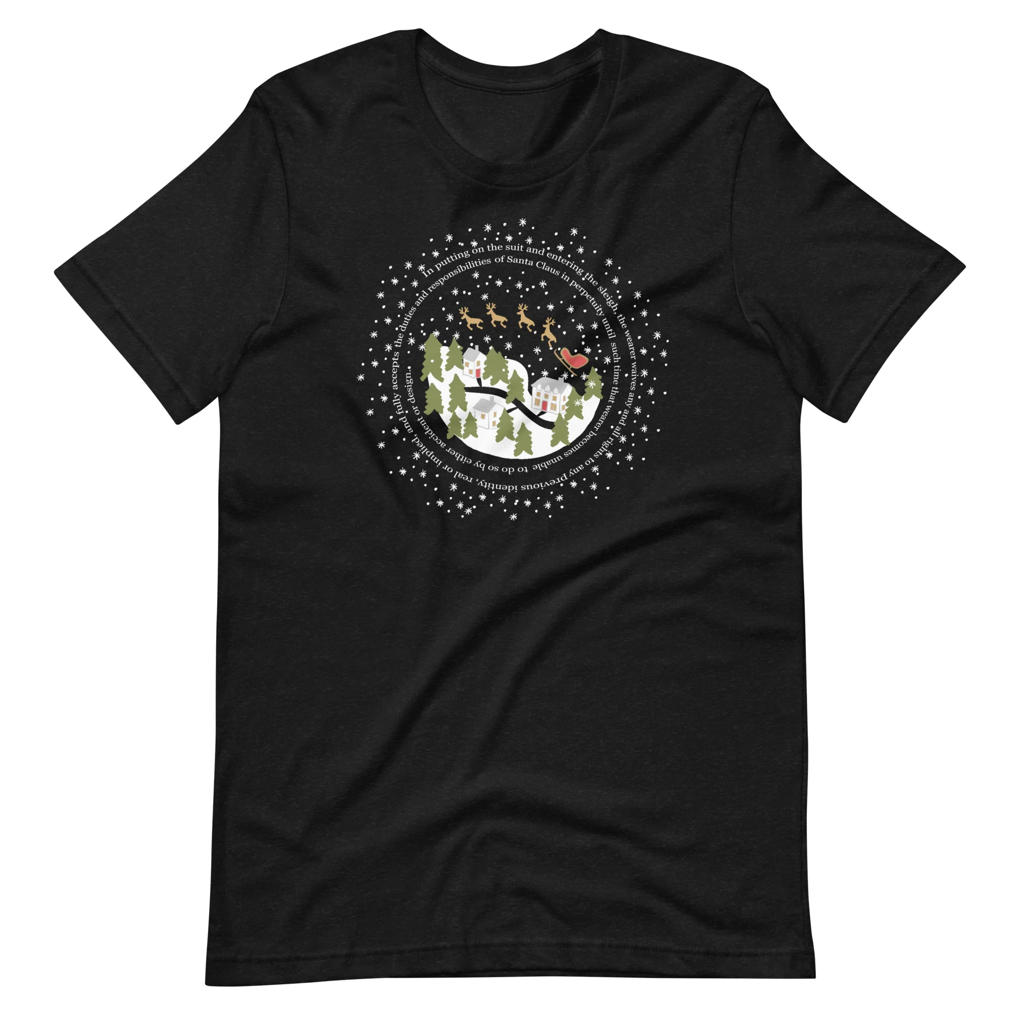 The Santa Clause Snowglobe T-Shirt Disney Christmas Unisex T-Shirt