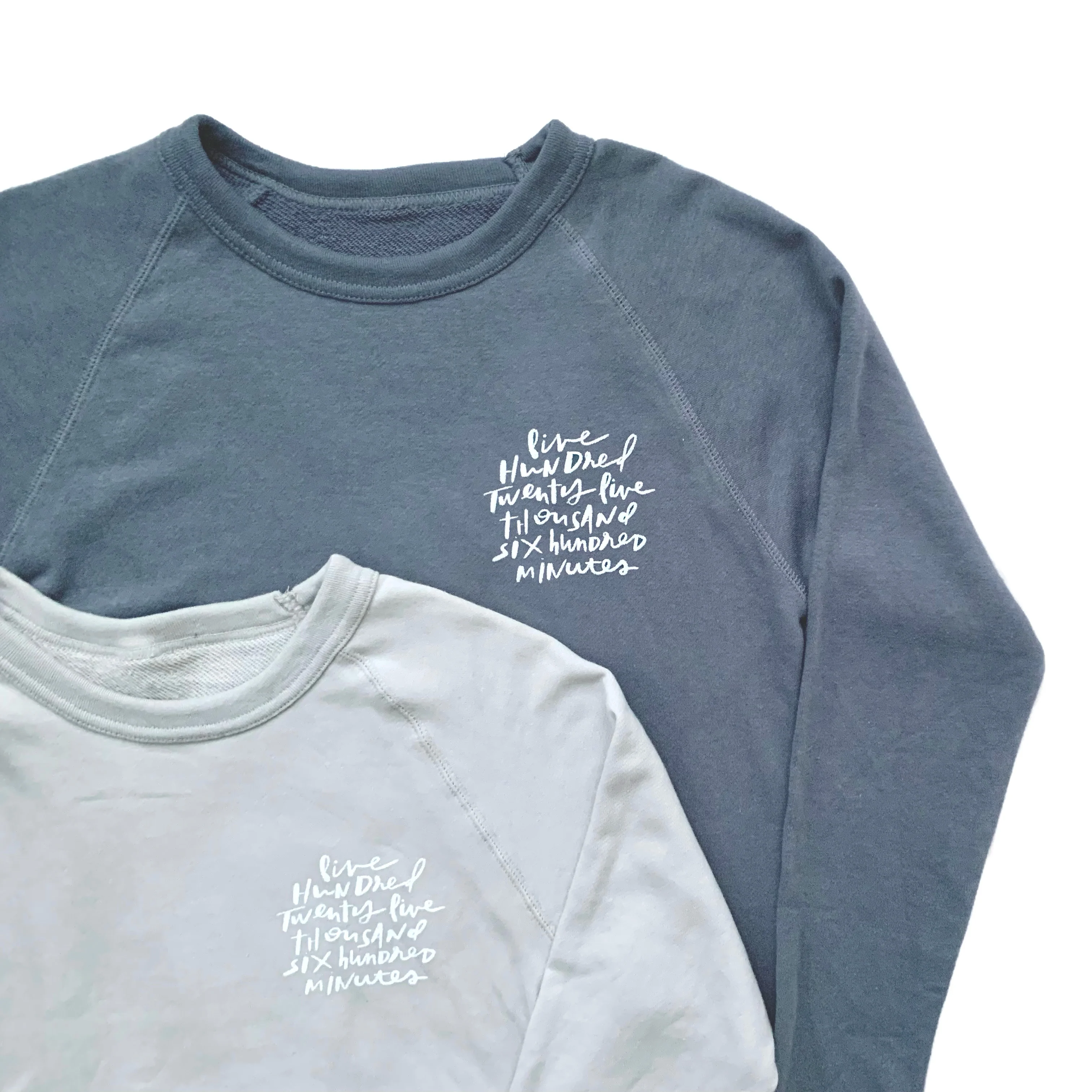 525,600 MINUTES SWEATSHIRT