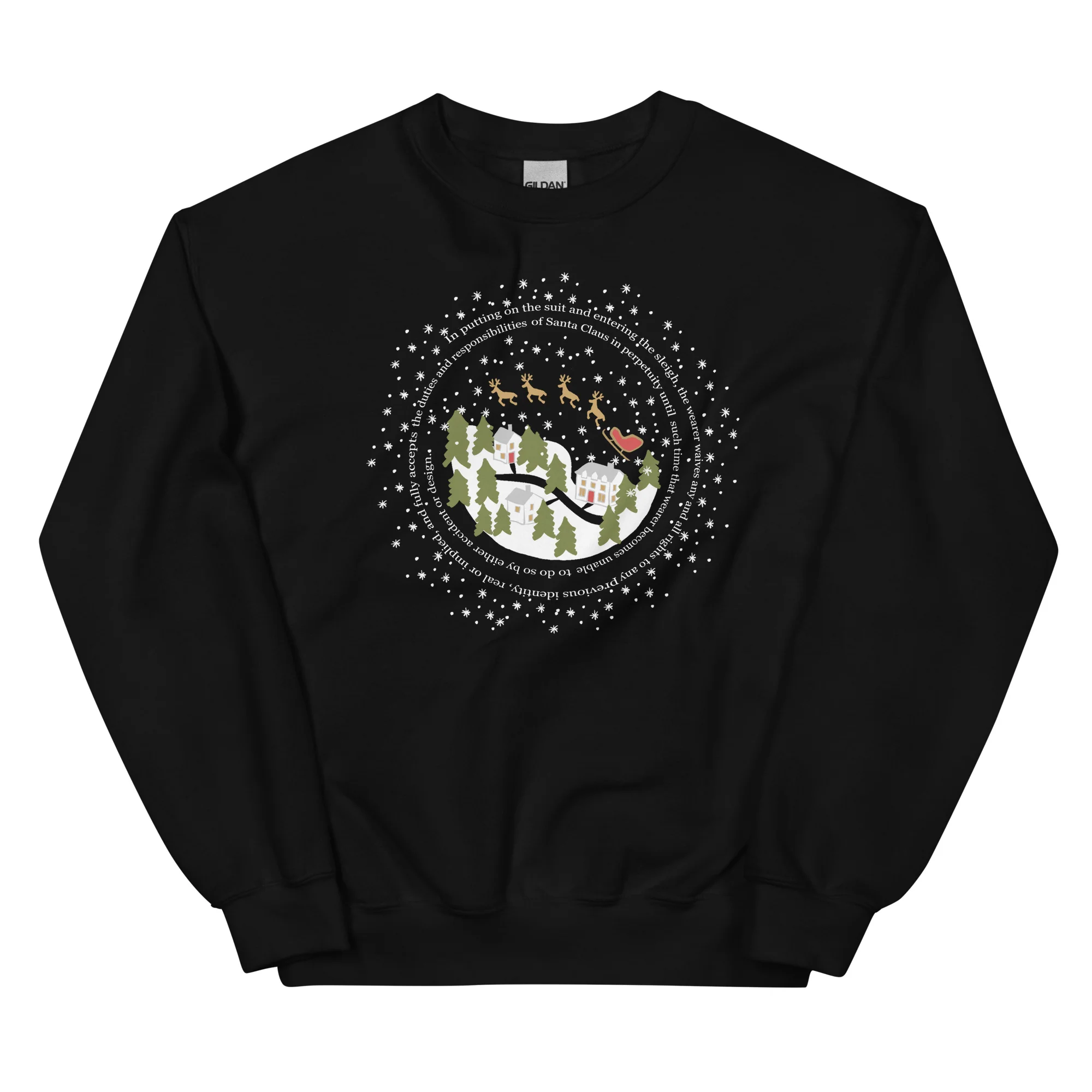 The Santa Clause Snowglobe Sweatshirt Disney Christmas Unisex Unisex Sweatshirt