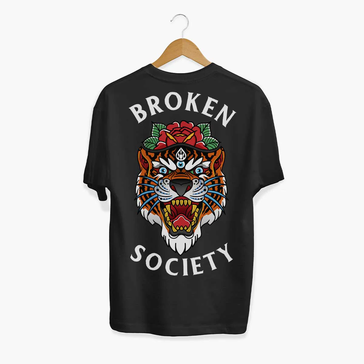 Tiger Rose T-Shirt (Unisex)