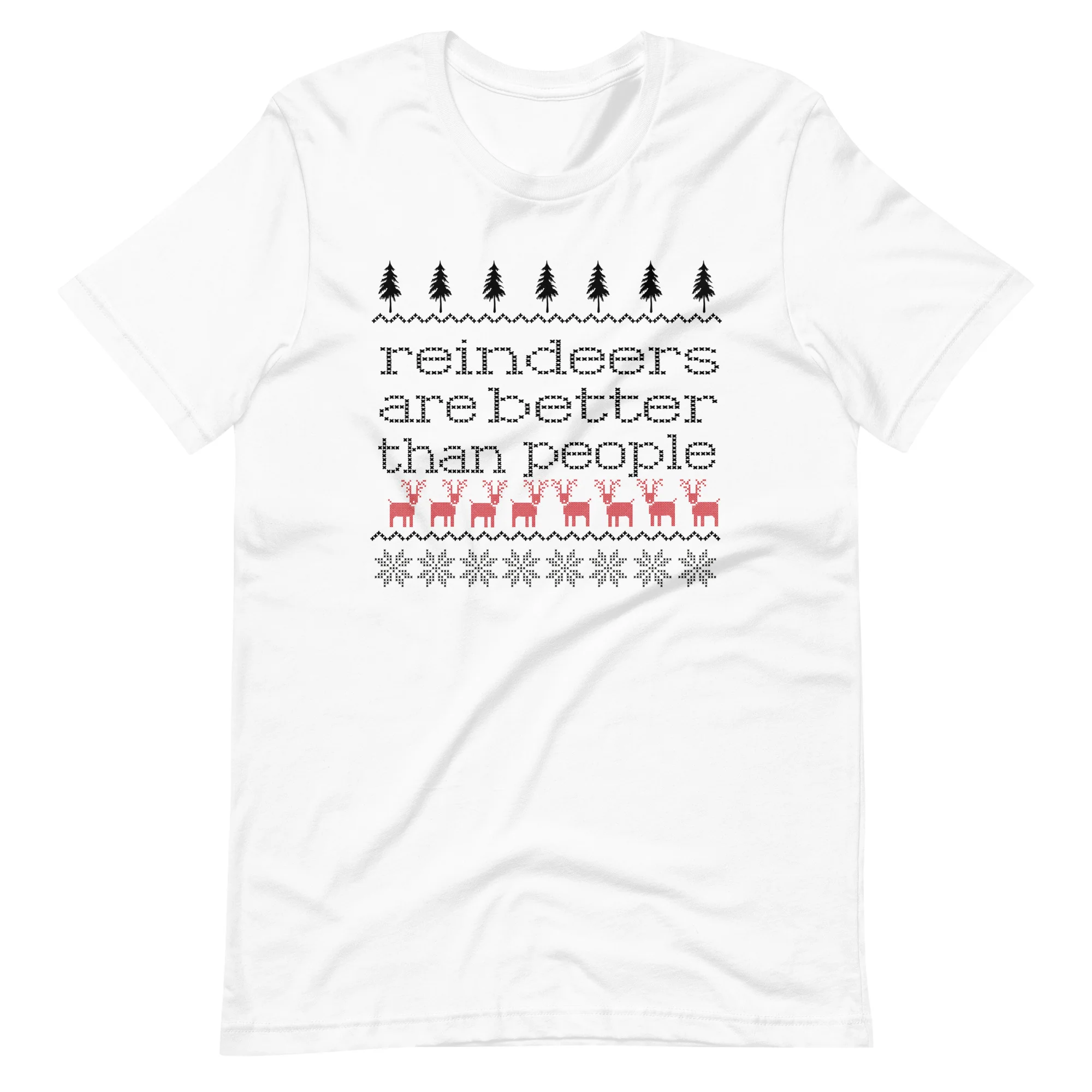 Disney Frozen Sven T-Shirt Disney Christmas Shirt Frozen Christmas Reindeer Are Better Than People T-Shirt