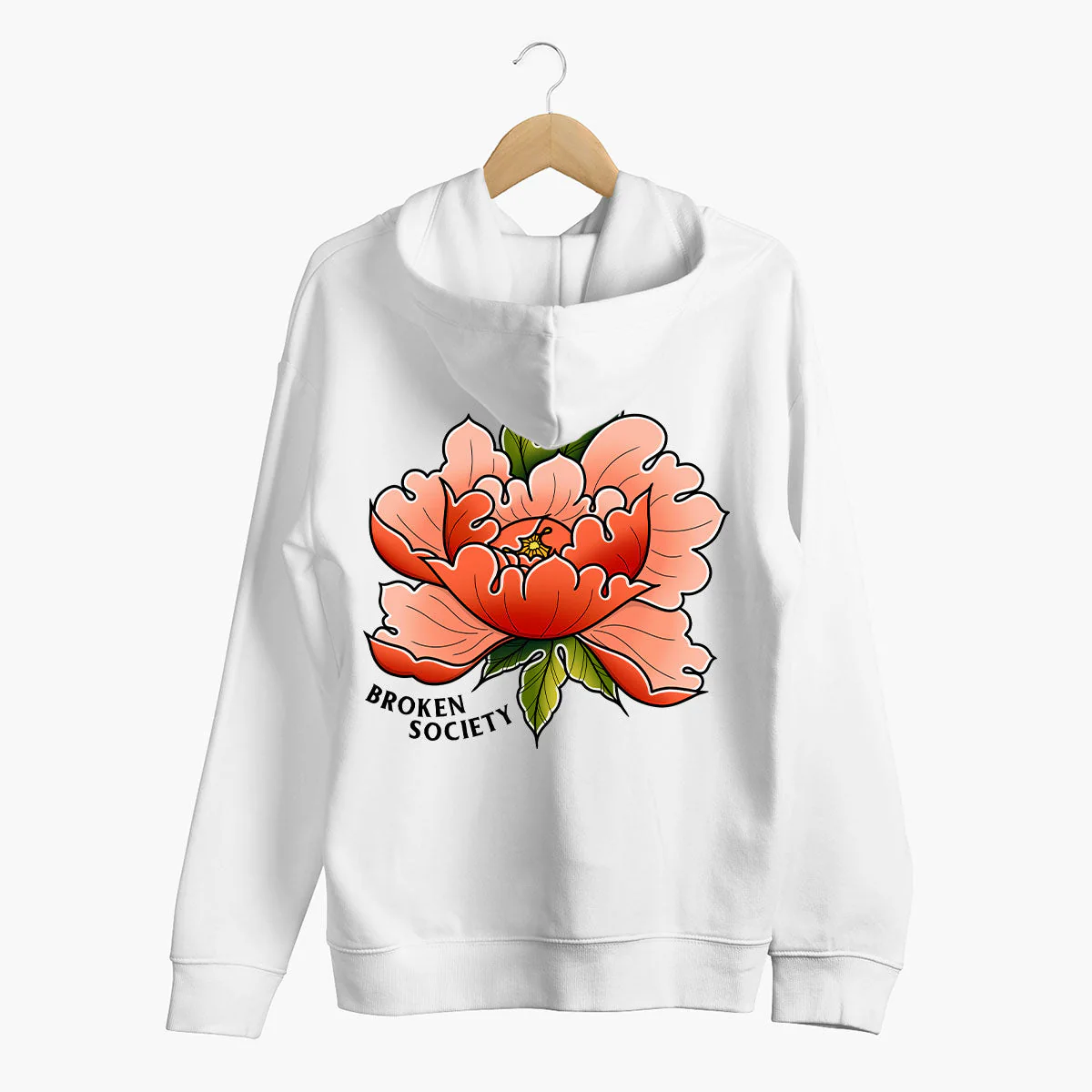 Peony In Bloom II Kapuzenpullover (Unisex)