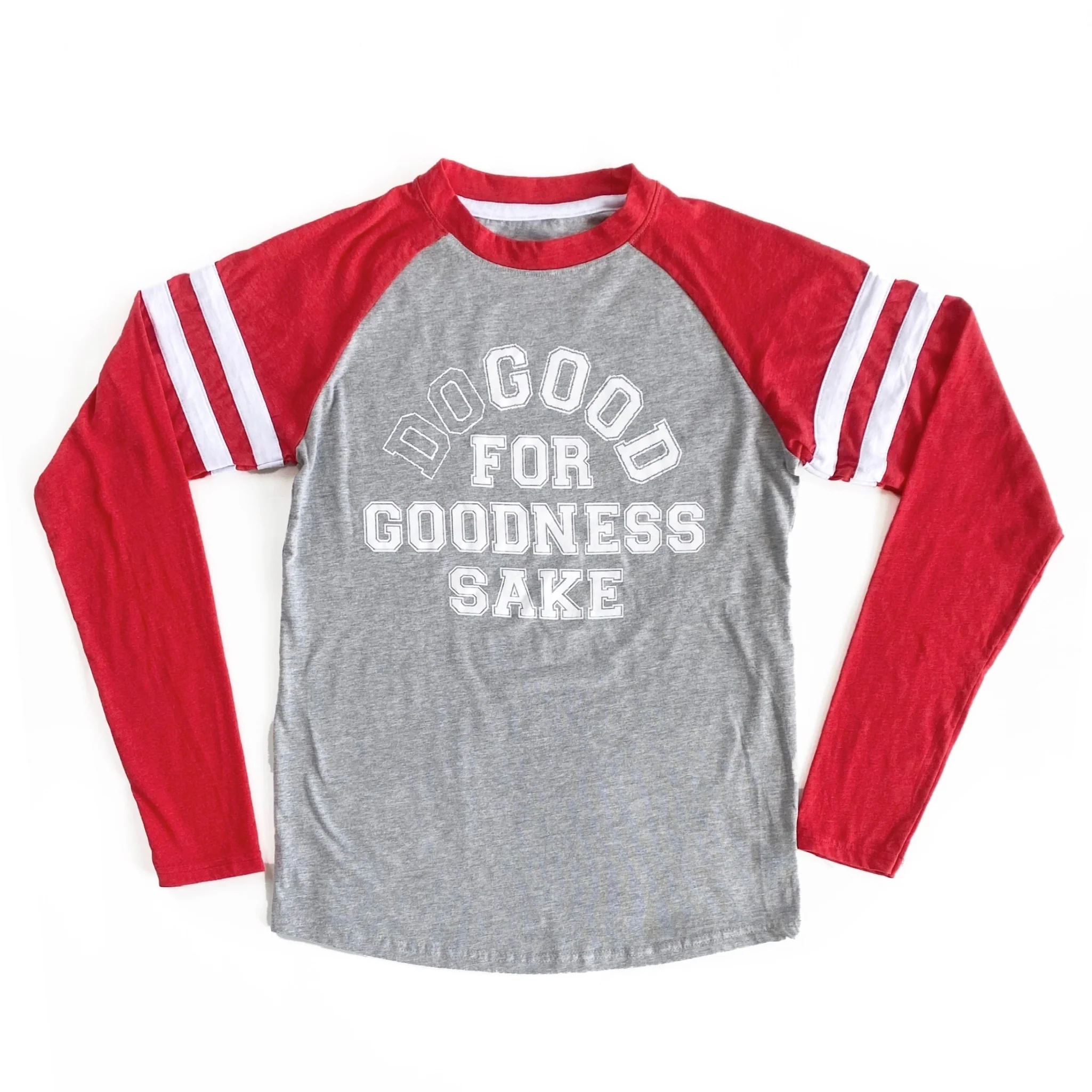 DO GOOD FOR GOODNESS SAKE ADULT LONG SLEEVE T-SHIRT