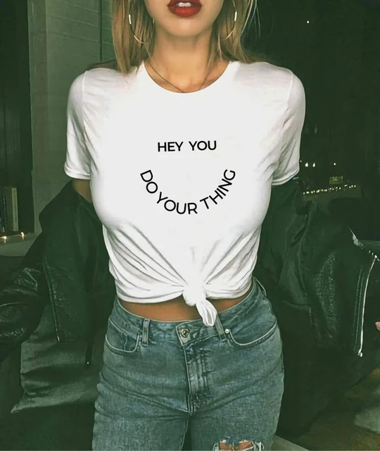 Cotton Tshirts Women Tees Print Tops T-shirt Femme Camiseta Feminina Camiseta Mujer Kadın Ti_örtü