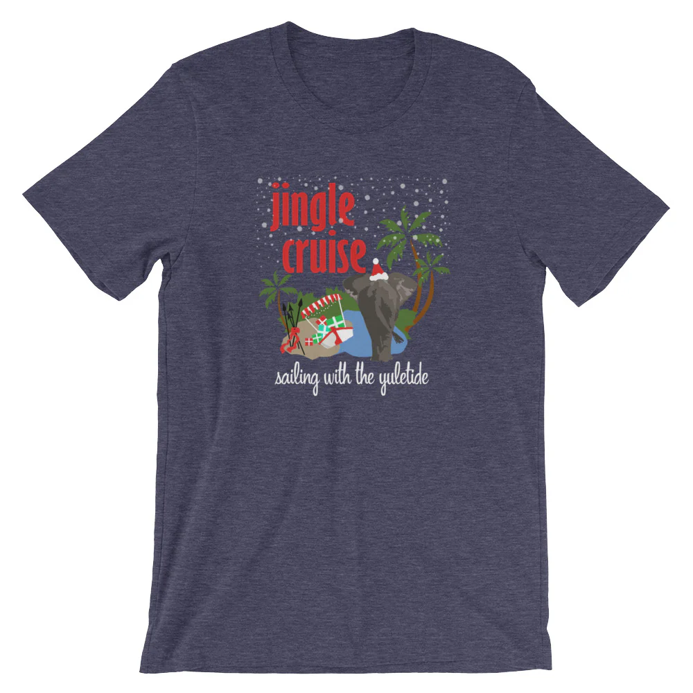 Jingle Cruise Elephant T-Shirt Disney Christmas Jungle Cruise T-Shirt