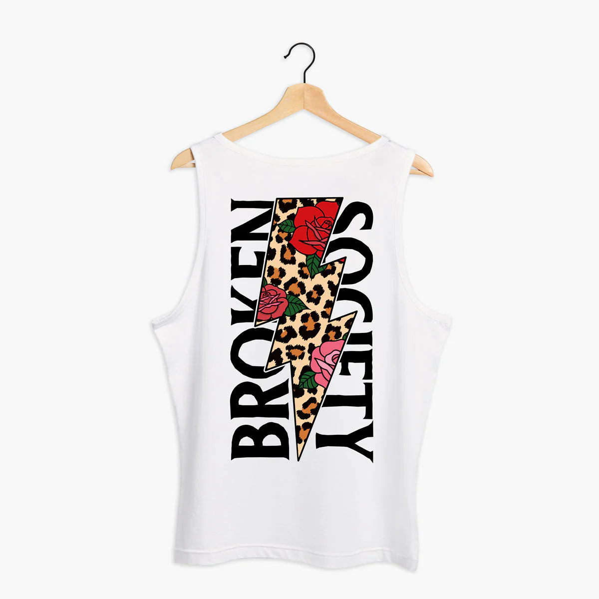 Roses And Animal Print Tank (Unisex)