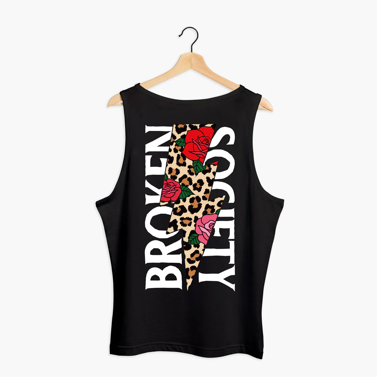 Roses And Animal Print Tank (Unisex)