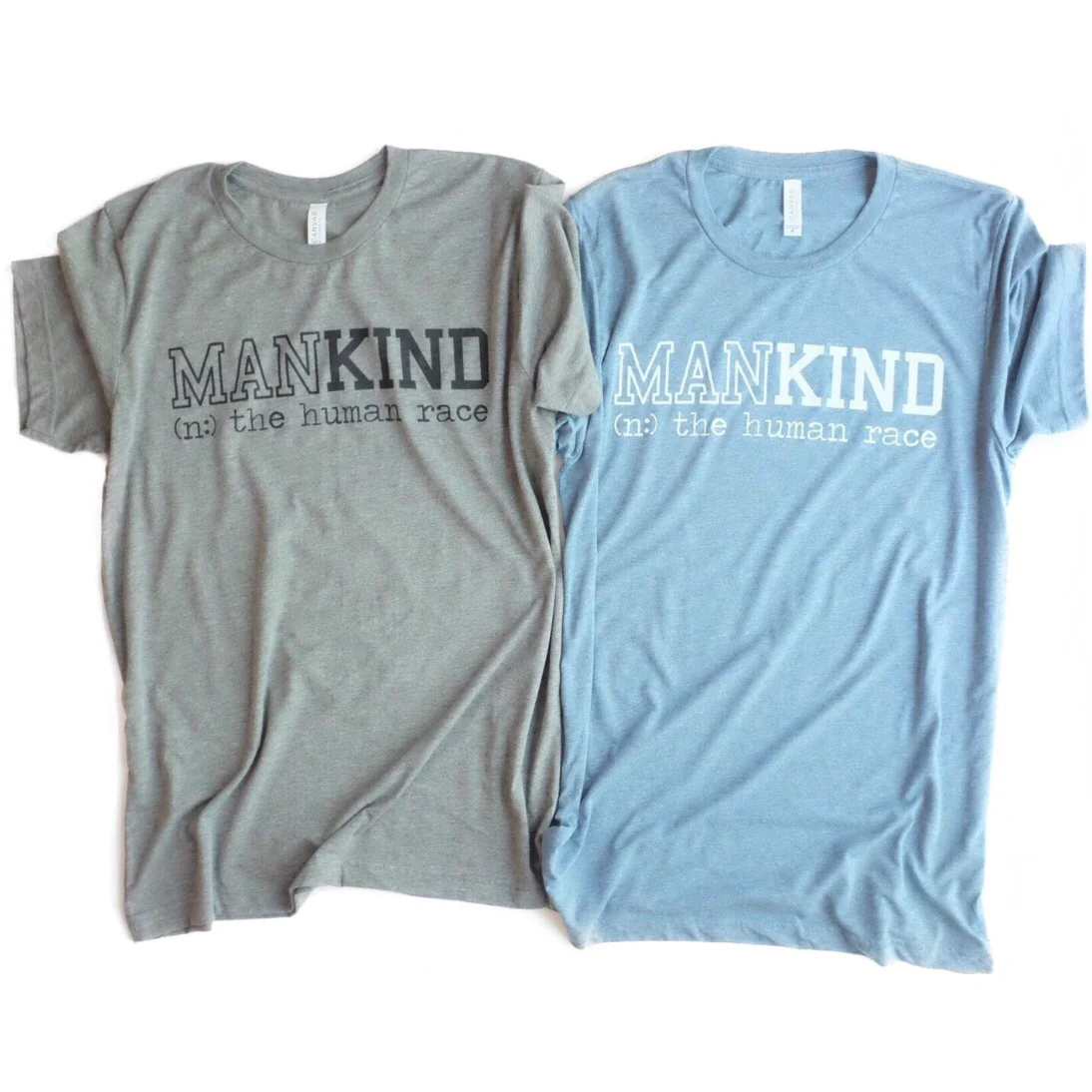 MANKIND (N:) THE HUMAN RACE ADULT T-SHIRT