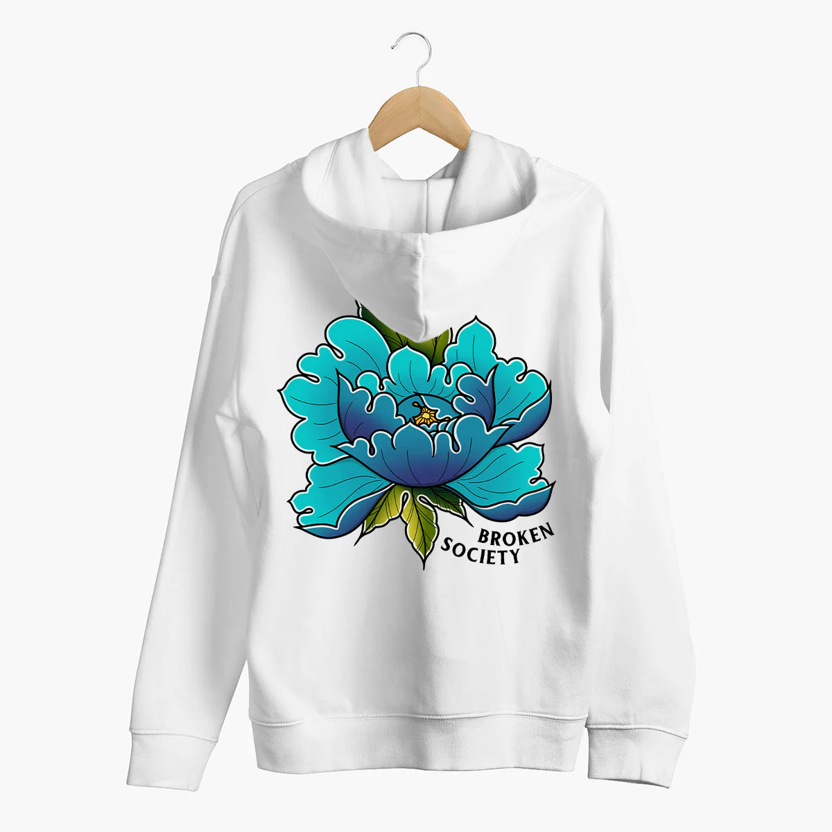 Pfingstrose In Bloom I Hoodie (Unisex)