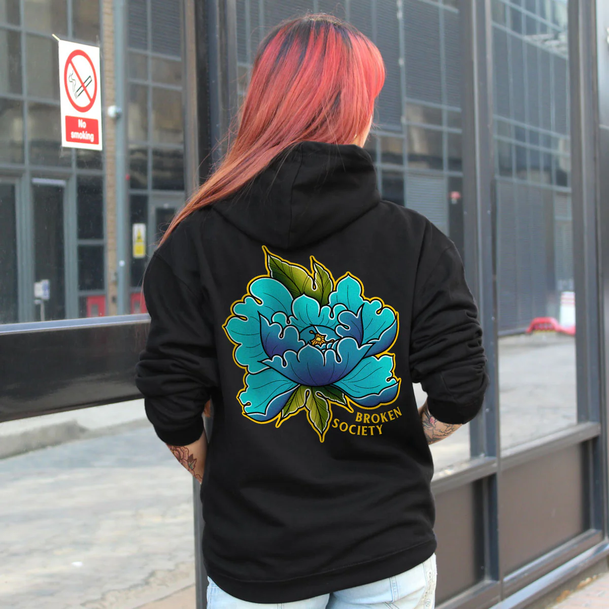 Pfingstrose In Bloom I Hoodie (Unisex)