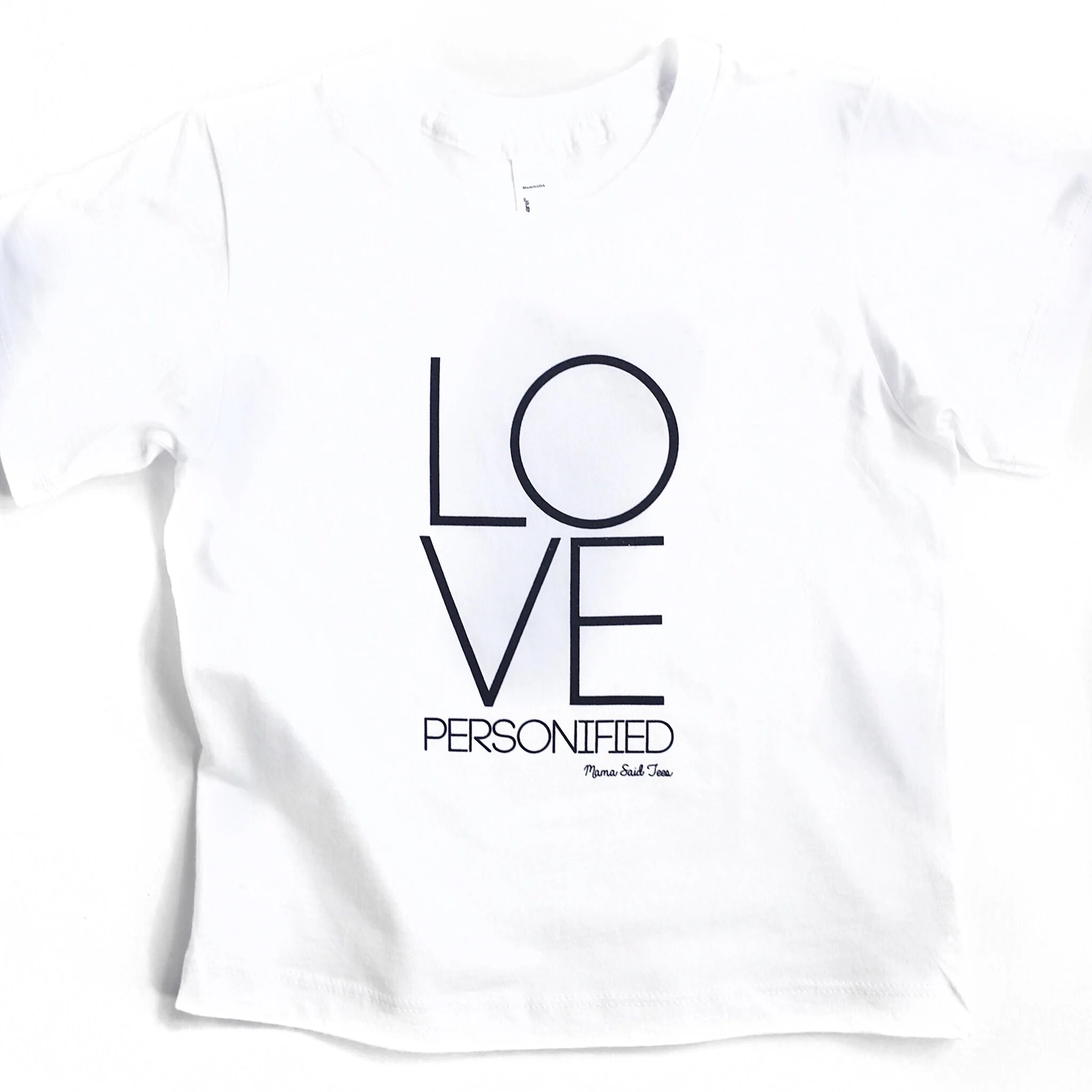 LOVE PERSONIFIED KIDS T-SHIRT