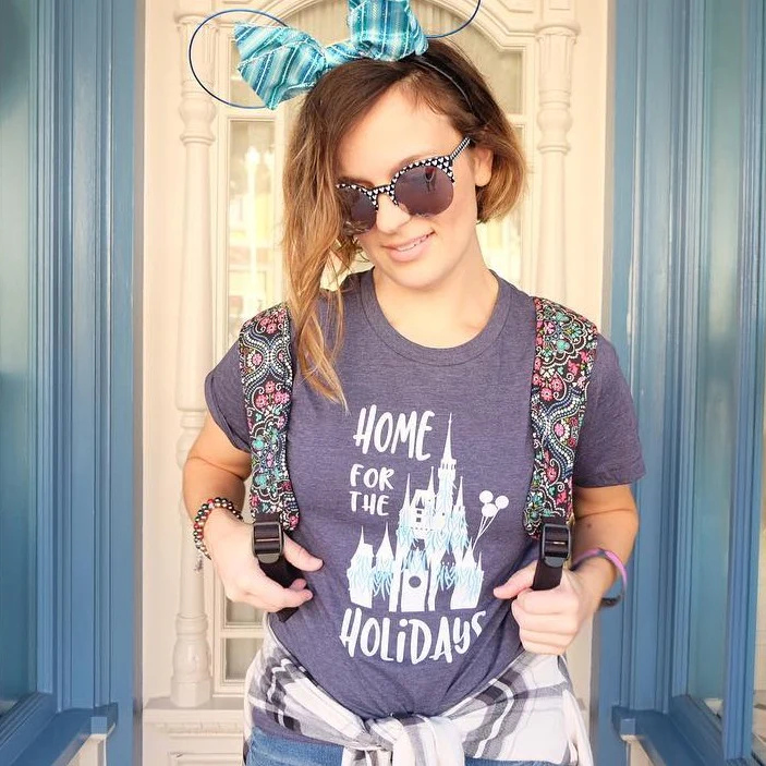 Home for the Holidays Disney Christmas Unisex T-shirt