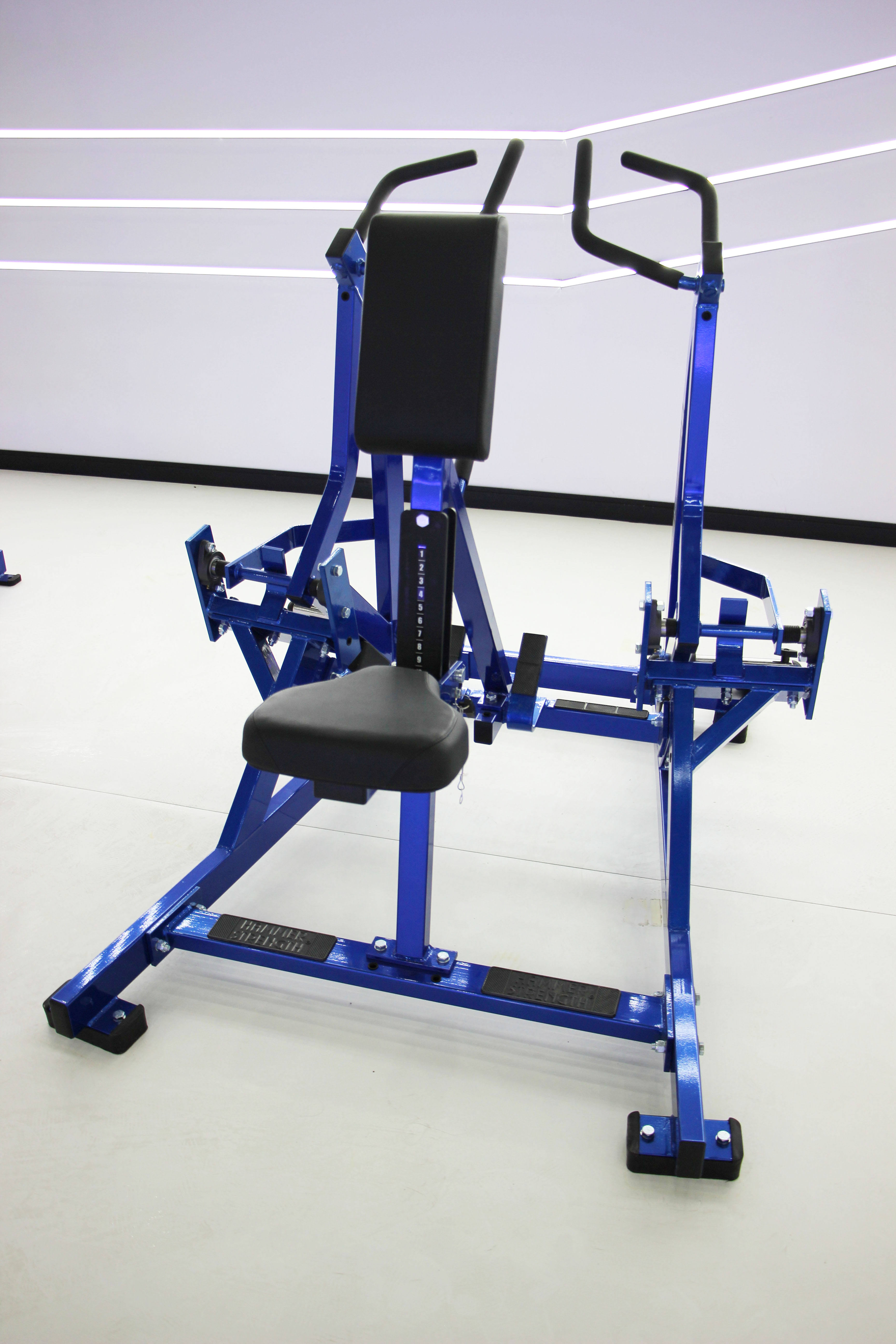 Durable Outdoor Steel Fitness Equipment Split-Action Rowing Back Pull Trainer for Body Fitness