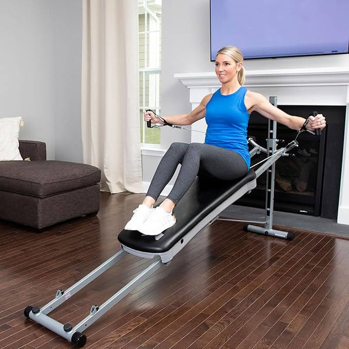 Wellshow Total Gym Versatile Indoor Home Gym Workout Total Body Strength Training Fitness Equipment