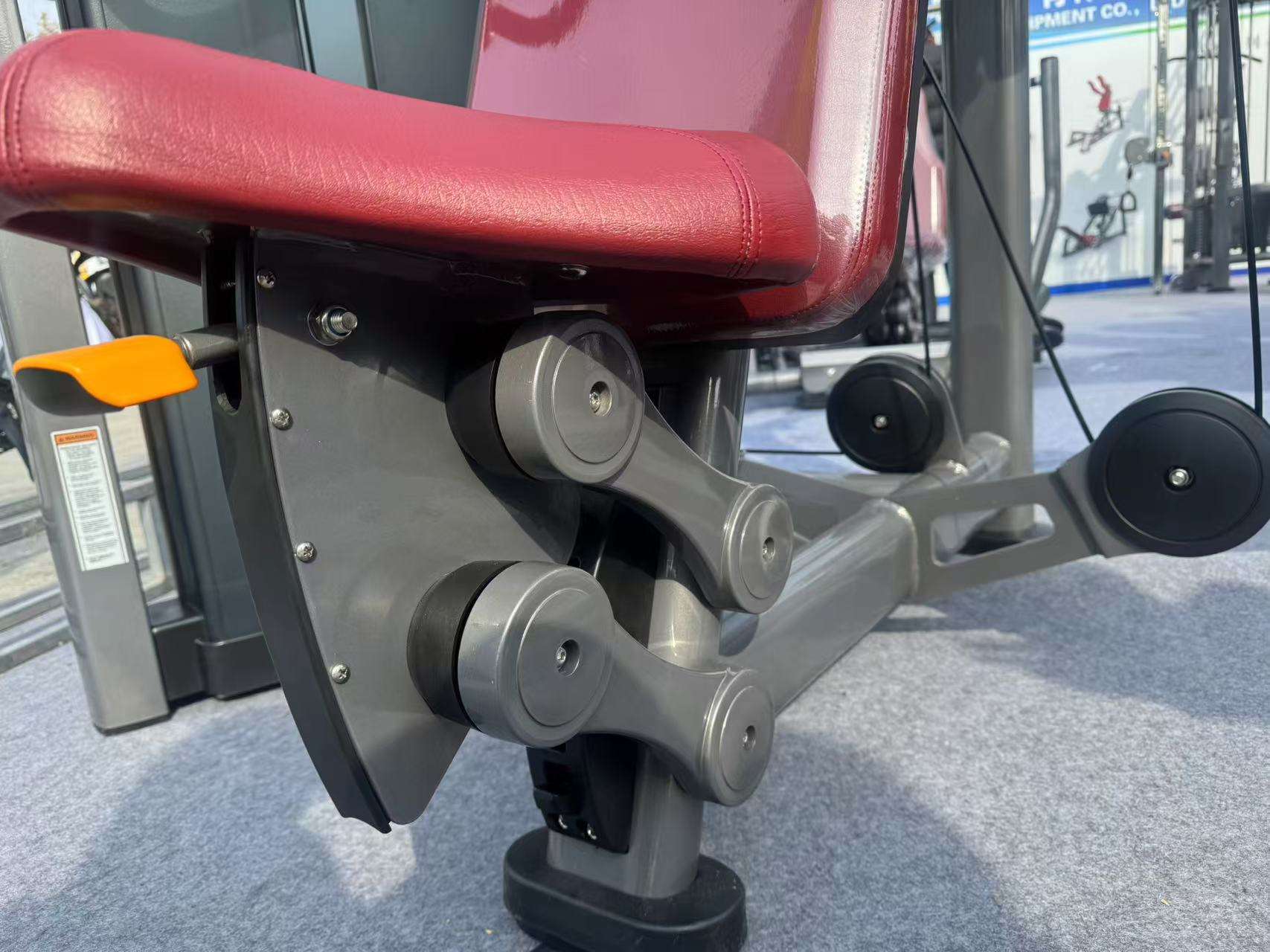 Gym Equipment Body Building Wholesale Fitness Strength Training Pin Loaded Lateral Raise Chest Seated Shoulder Press Machine