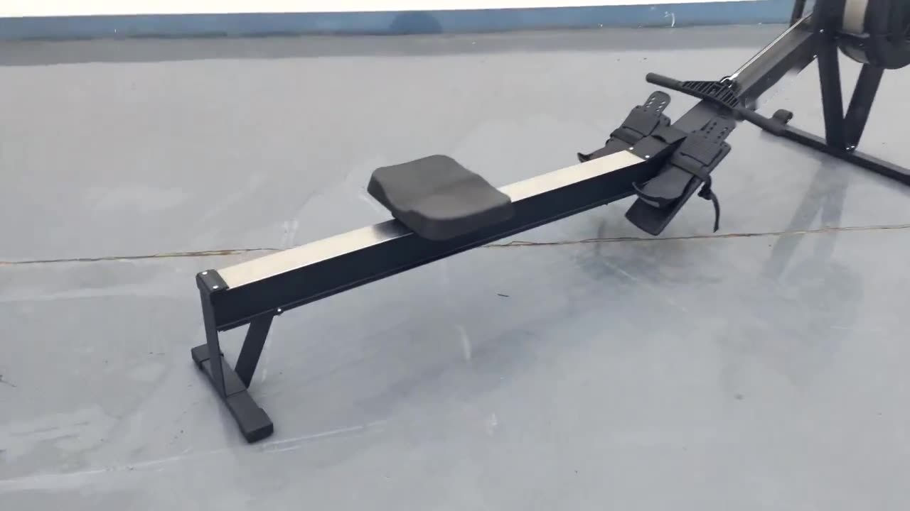 Factory Directly Hot Selling Commercial Club/Gym/Home Fitness Equipment Indoor Cardio Wind Resistance Air Rower Rowing Machine