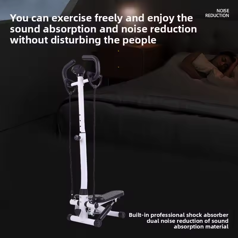 Multifunctional hydraulic stepper, household armrest with waist twisting fitness equipment, small slimming machine