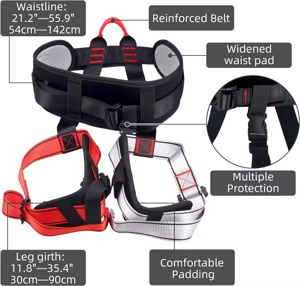 Bungee Fitness Equipment Set, Elastic Resistance Bands, Anti Gravity Dance Rope Bands Complete Accessories For Dance, Home, Gym